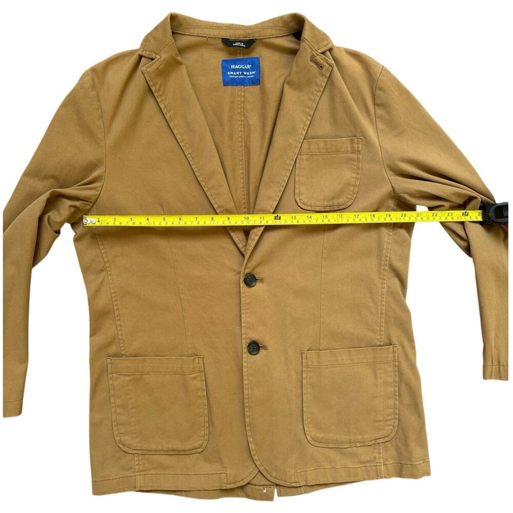 Haggar Men's Smart Wash Comfort Stretch Slim-Fit Sport Jacket, Size M (40/42) - Picture 9 of 12